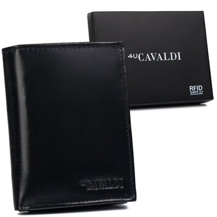 Čierna pánska peňaženka — Cavaldi