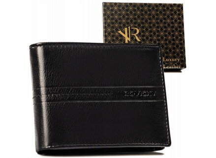 Veľká kožená peňaženka s ochranou RFID — Rovicky