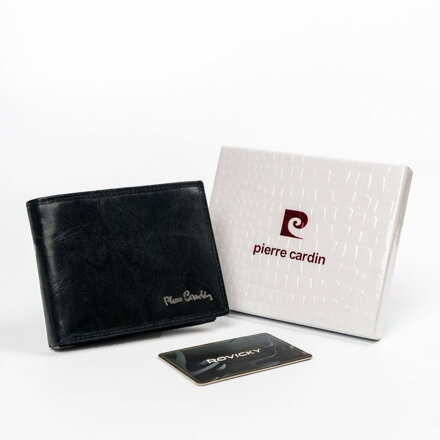 Pánska kožená peňaženka RFID — Pierre Cardin