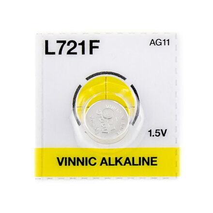 Alkalická batéria Vinnic LR721/362/AG11