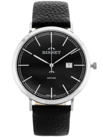 Pánske hodinky BISSET BSCE61 (zb097a) - Zafirové sklíčko