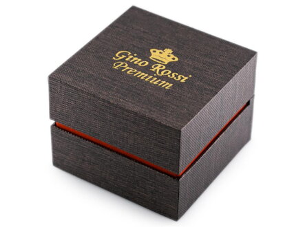 Darčeková krabička na hodinky - G. ROSSI PREMIUM - BROWN