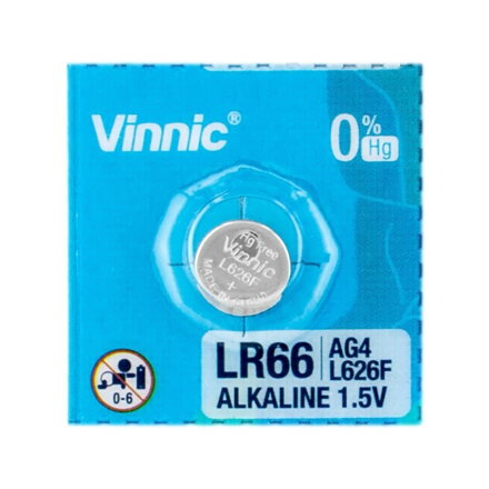 Alkalická batéria Vinnic LR626/LR66/AG4