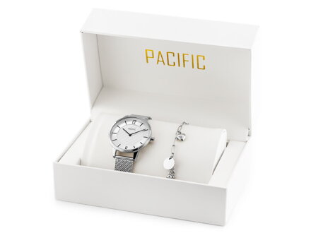 Dámske hodinky PACIFIC X6190-02 - darčekový set (zy724a)