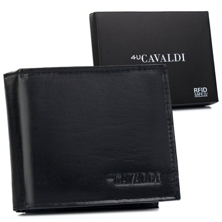 Elegantná pánska peňaženka s RFID ochranou — Cavaldi
