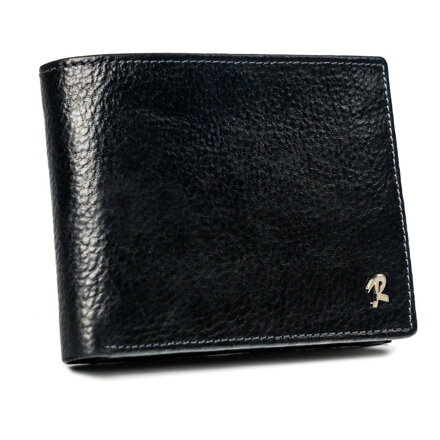 Priestranná kožená peňaženka s ochranou kariet — Rovicky
