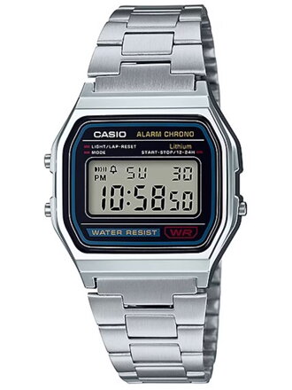 Pánske hodinky CASIO A158WA-1A (zd093a) - KLASYKA