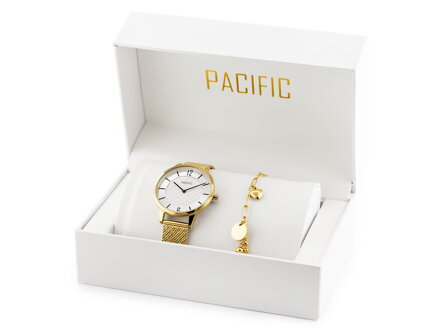 Dámske hodinky PACIFIC X6190-03 - darčekový set (zy724b)