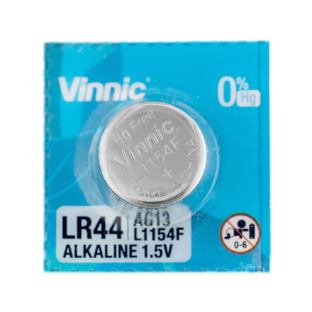 Alkalická batéria Vinnic LR1154/157/AG13
