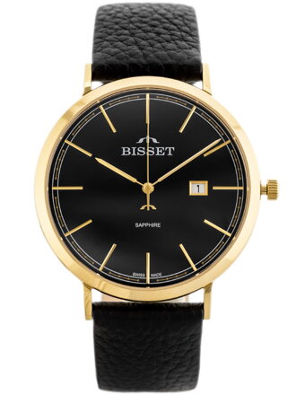 Pánske hodinky BISSET BSCE61 (zb097b) - Zafirové sklíčko