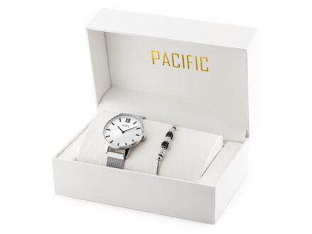 Dámske hodinky PACIFIC X6023-01 - darčekový set (zy725a)