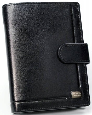 Elegantná pánska peňaženka z prírodnej kože — Rovicky