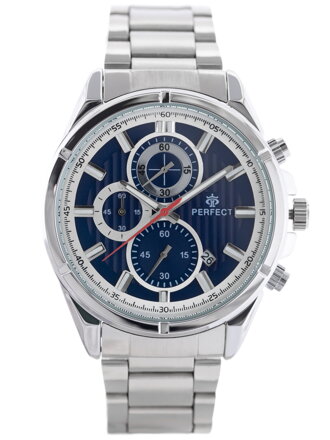 Pánske hodinky PERFECT CH03M - CHRONOGRAF (zp358e) + BOX