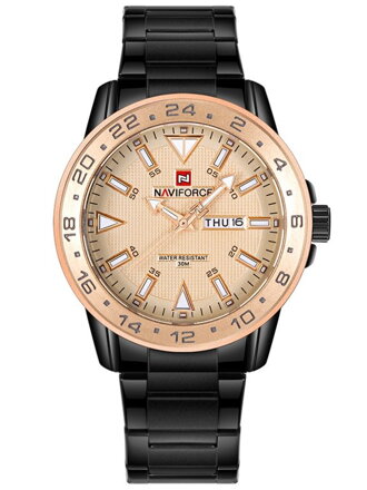 Hodinky pánske NAVIFORCE - NF9109 (zn064e) - rosegold/black