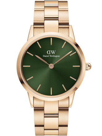 Hodinky dámske DANIEL WELLINGTON DW00100421 Iconic Emerald 28mm + BOX