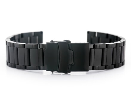 Náramok Pacific Model 10 solid - black 18mm