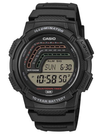 ZEGAREK MĘSKI CASIO WS-1800-1AVDF + BOX