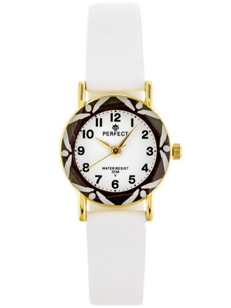 Hodinky detské PERFECT L248 - white (zp968f)