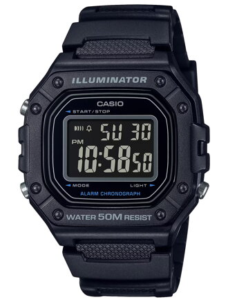 ZEGAREK MĘSKI CASIO W-218H-1B + BOX