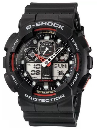 Hodinky pánske CASIO G-SHOCK GA-100-1A4ER (zd135c)