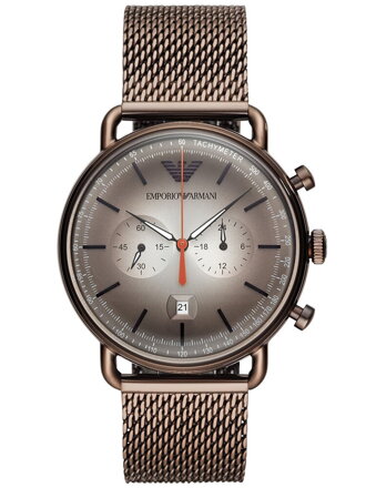ZEGAREK MĘSKI EMPORIO ARMANI AR11169 - AVIATOR (zi020i)