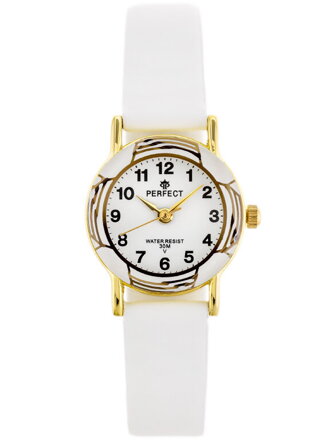Hodinky detské PERFECT L248 - white (zp968c)
