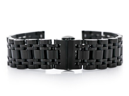 Náramok Pacific Model 3 - black 20mm