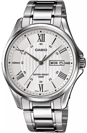 PÁNSKE HODINKY CASIO MTP-1384D-7A (zd108a) + KRABIČKA