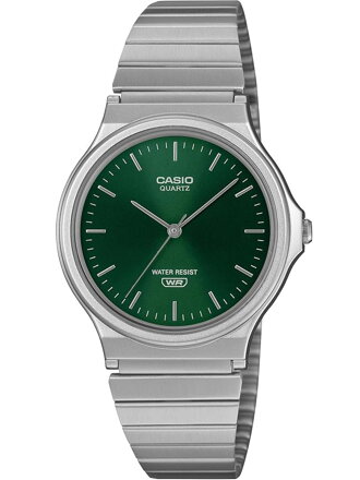 Unisex hodinky Casio so zeleným ciferníkom MQ-24DA-3A (zd629r)