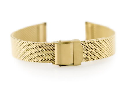 Náramok 302G siatkaHQ - gold - 12mm