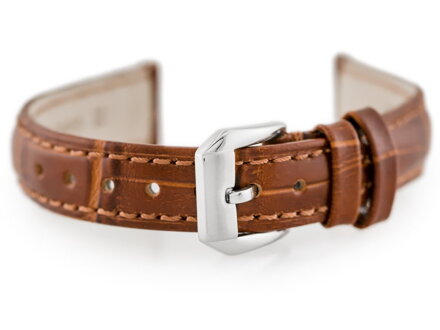 Kožený remienok W64 - brown - 14mm