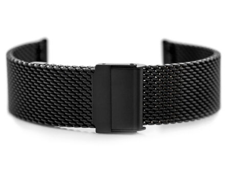 Náramok Pacific M8 siatkaHQ - black 18mm