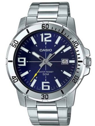 Pánske hodinky CASIO MTP-VD01D-2B (zd175a) + BOX