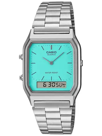 Hodinky dámske CASIO Vintage Maxi AQ-230A-2A2MQYES + BOX