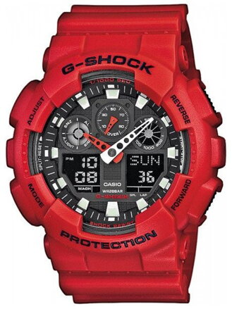 Hodinky pánske CASIO G-SHOCK GA-100B-4AER (zd135d)