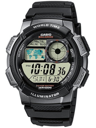 Hodinky pánske CASIO AE-1000W 1BVDF (zd073g) - WORLD TIME