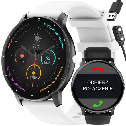 SMARTWATCH UNISEX GRAVITY GT1-4 PRO - ROZMOWY BLUETOOTH, DODATKOWY PASEK (sg027d) SMARTWATCH UNISEX GRAVITY GT1-4 PRO - ROZMOWY BLUETOOTH, DODATKOWY PASEK (sg027d)