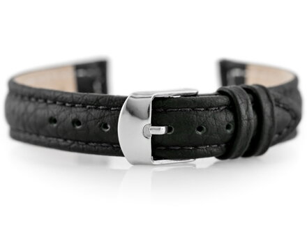 Kožený remienok W71 - black - 14mm