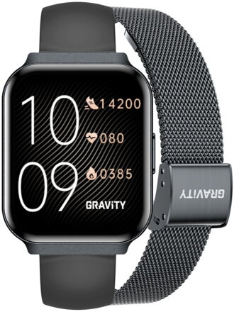 SMARTWATCH DAMSKI GRAVITY GT44-5 - DODATKOWY PASEK (sg051e)