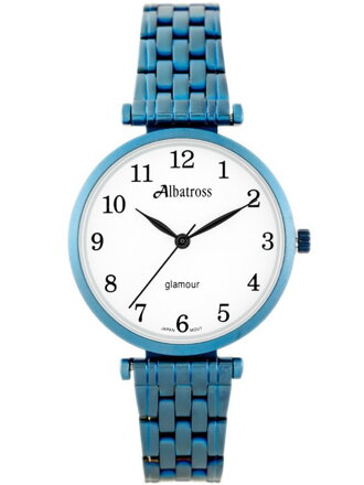 Hodinky dámske ALBATROSS Glamour ABBB97 (za537d) blue/we