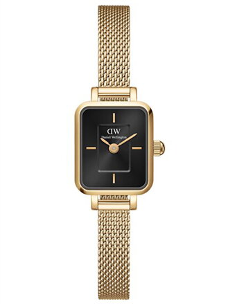 DÁMSKE HODINKY DANIEL WELLINGTON Quadro Mini 15mm DW00100652 + KRABIČKA (zw524d)