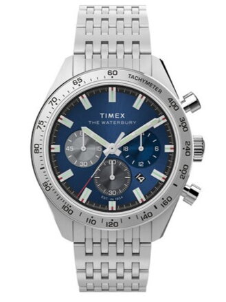 Pánske hodinky Timex s modrým ciferníkom TW2Y18500