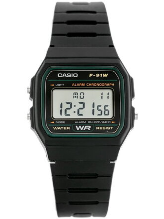 Hodinky pánske CASIO F-91WM-3DG (zd102c)  + BOX