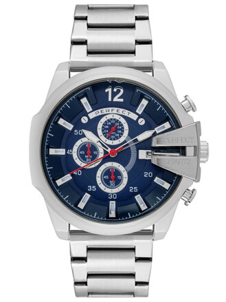 PÁNSKE HODINKY PERFECT M513CH-04 - CHRONOGRAF (zp387d) + KRABIČKA