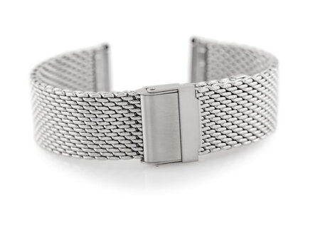 Náramok 303S siatkaHQ - silver - 22mm