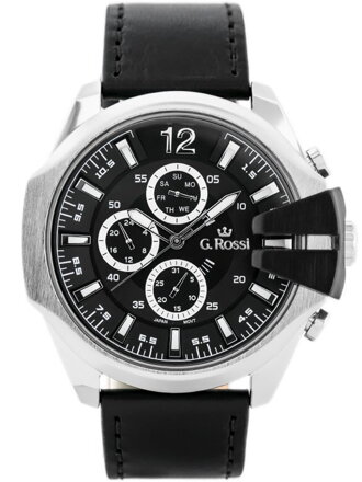 Hodinky G. ROSSI - E6122A - EXCLUSIVE (zg249b) + BOX