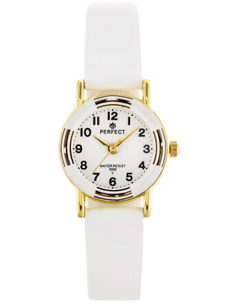 Hodinky detské PERFECT L248 - white (zp968a)