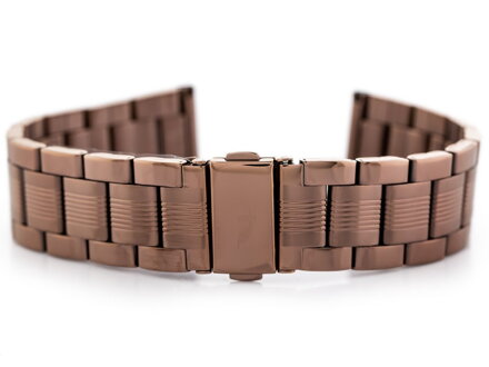 Bransoleta Bisset (bb016c) - brązowa 20mm Bransoleta Bisset (bb016c) - brązowa 20mm