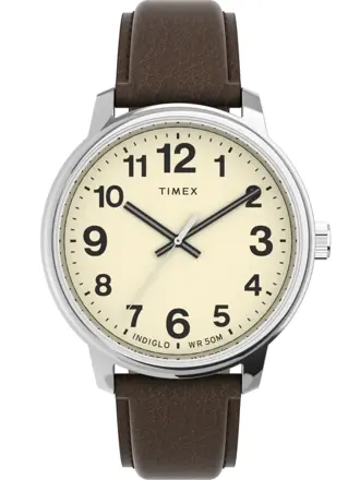Pánske hodinky Timex s koženým remienkom TW2V21300 (zt148c)