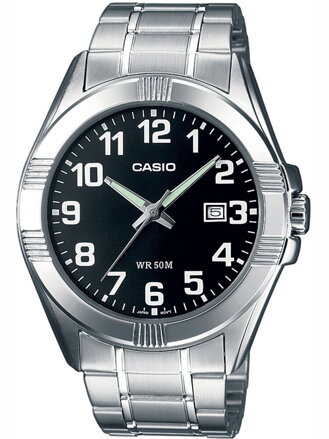 HODINKY PÁNSKE CASIO MTP-1308D-1B (zd177d) + BOX